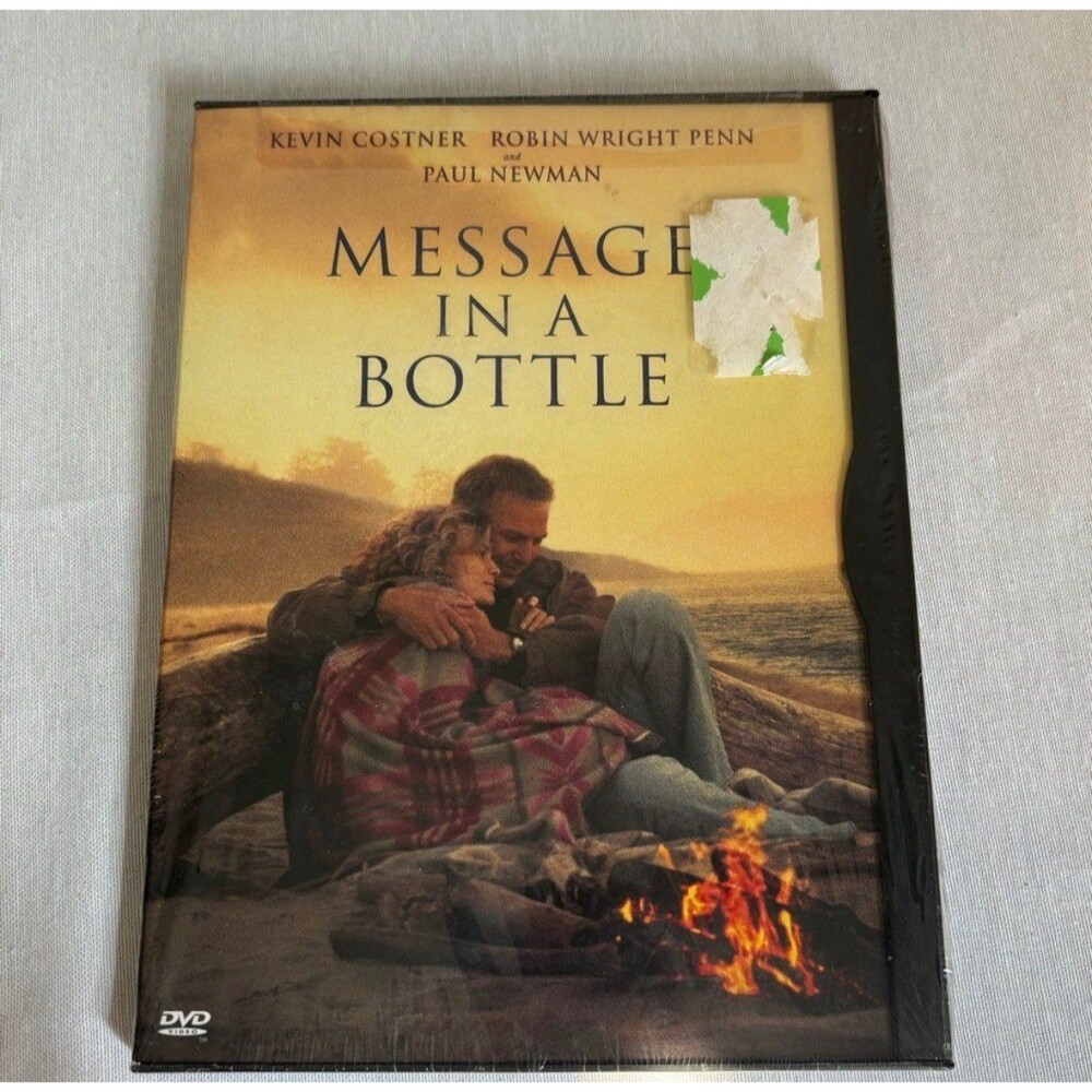 Message in a Bottle DVD 1999 Brand New Factory Sealed Kevin Costner Robin Wright
